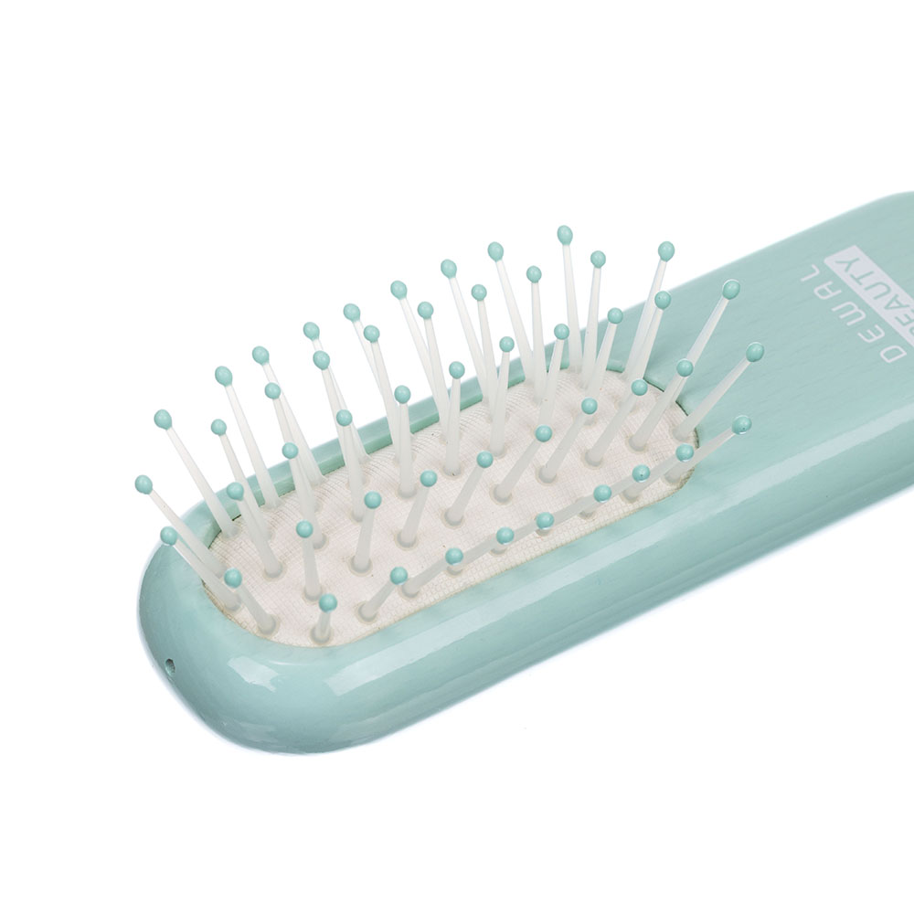 Массажная щетка мини "Caramel" DEWAL BEAUTY DBCL425mint