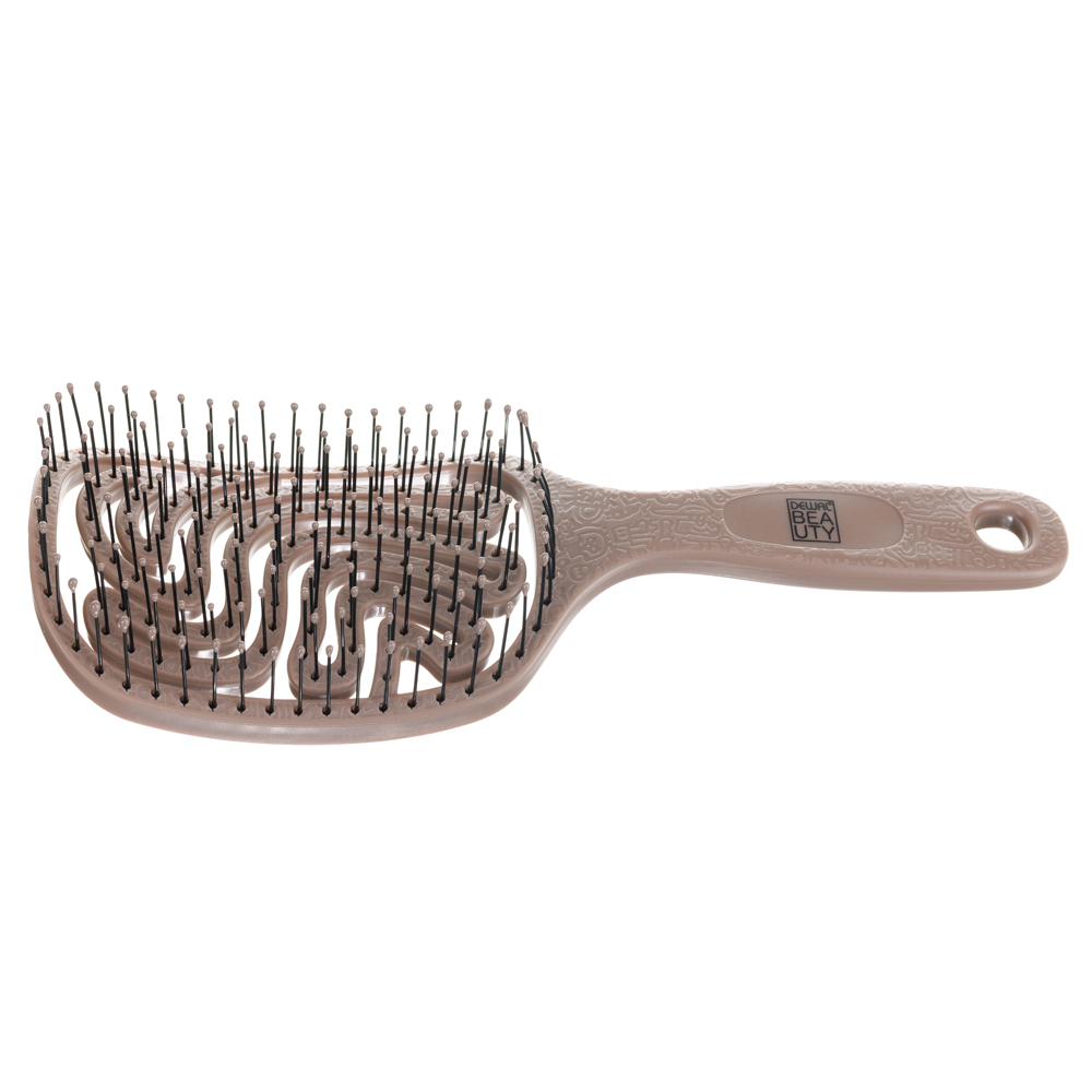 Щетка для укладки "Friendly" DEWAL BEAUTY DBEF73-Brown