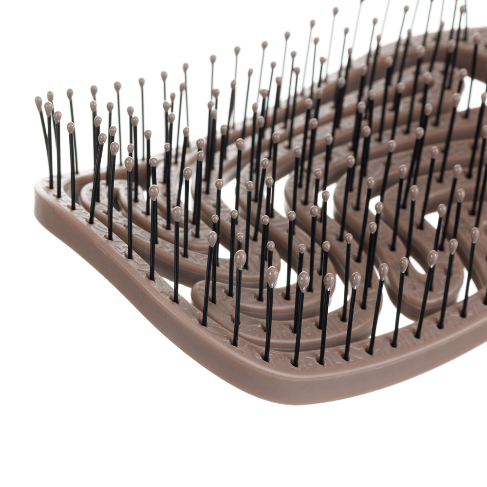 Щетка для укладки "Friendly" DEWAL BEAUTY DBEF73-Brown