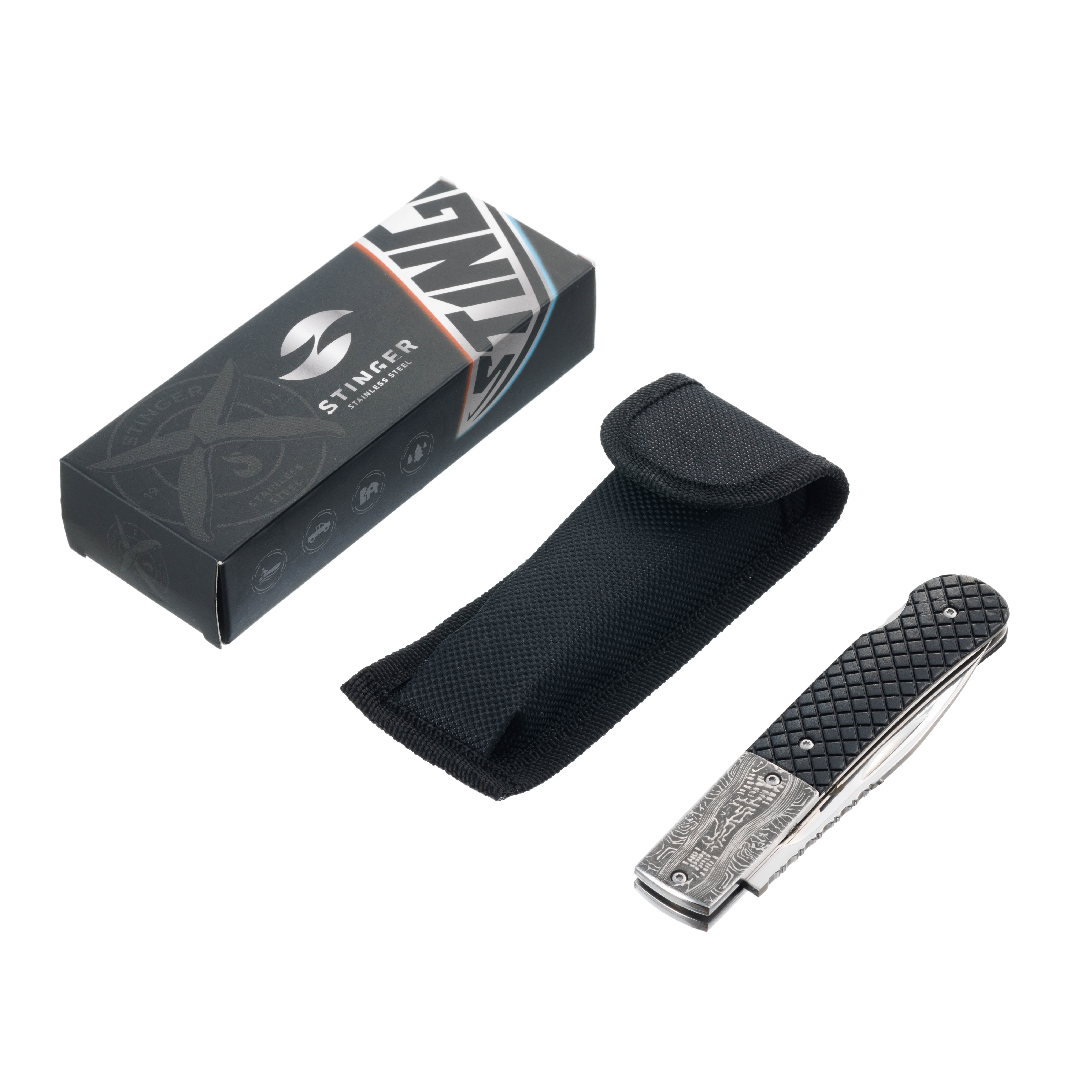 Нож складной 100 мм STINGER FB3021