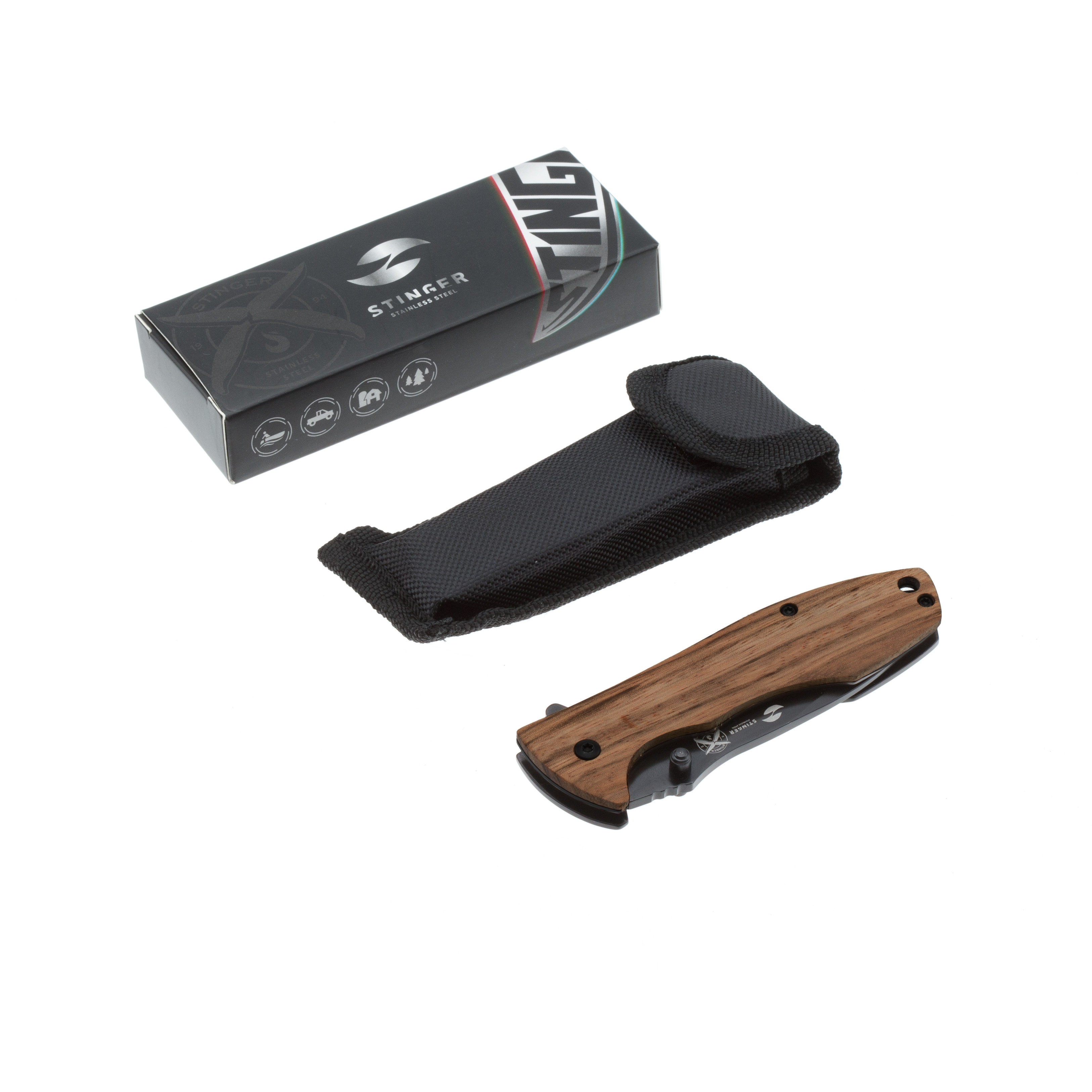 Нож складной STINGER FK-632ZW