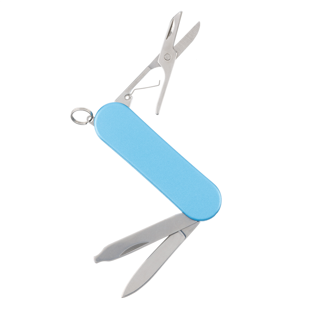 Нож перочинный STINGER FK-K7003LG-BLUE