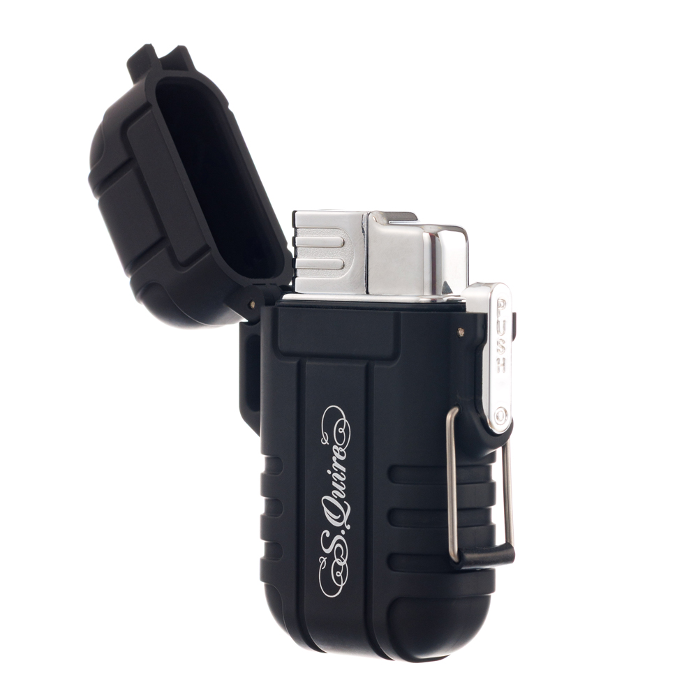 Зажигалка S.QUIRE FL012-Black