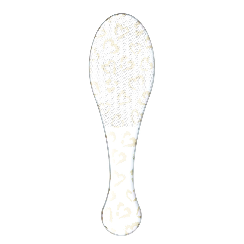 Терка для ног стеклянная, 14,3 см DEWAL BEAUTY GF-14390P