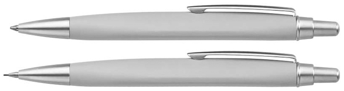 Набор Шариковая ручка + Механический карандаш HAUSER H2004SET-grey