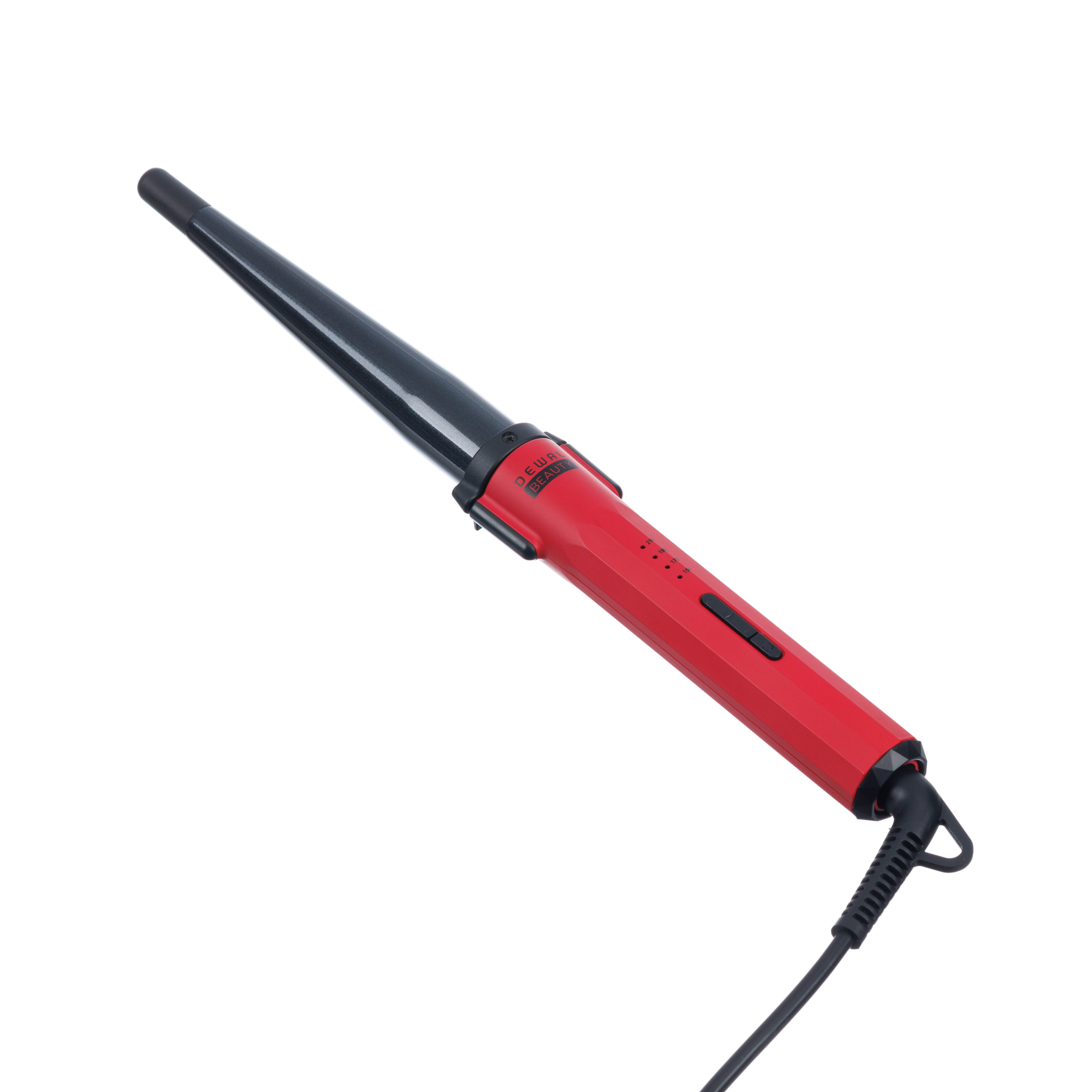 Плойка для волос Comfort конусная (13-25 мм) DEWAL BEAUTY HI4101-Berry