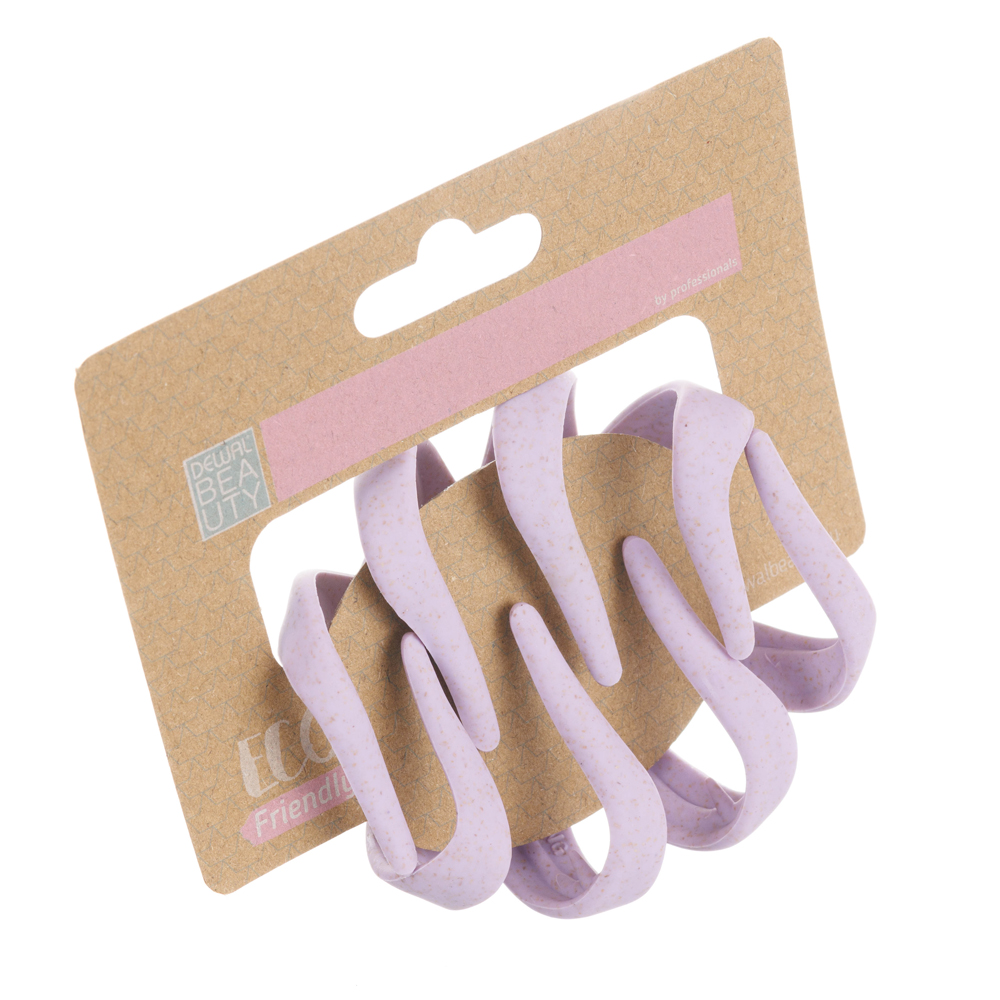 Заколка-краб для волос 1 шт/ уп.лиловая, большая DEWAL BEAUTY HP014-Lilac