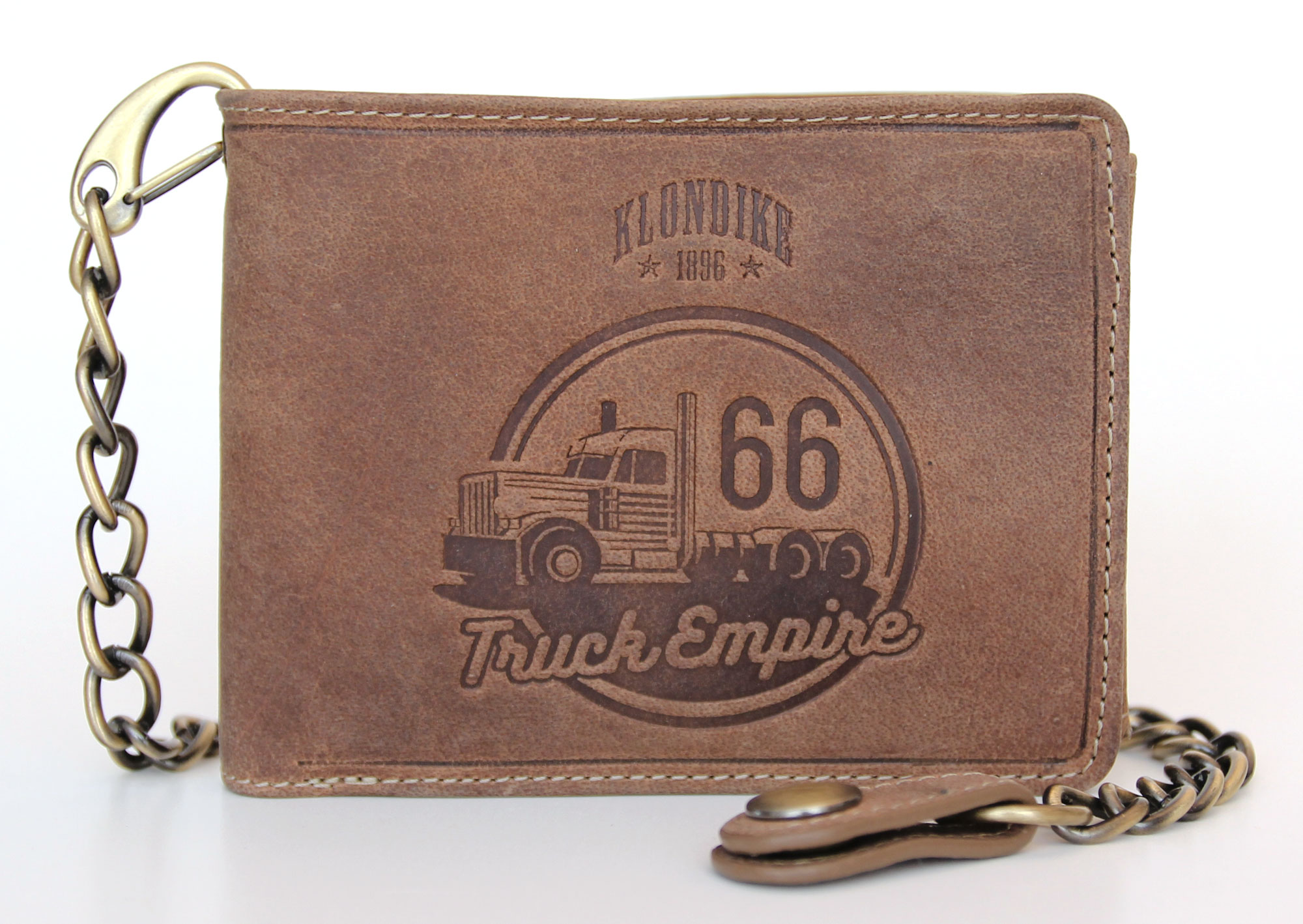 Бумажник с металлической цепочкой «Harry Truck» KLONDIKE 1896 KD1016-02