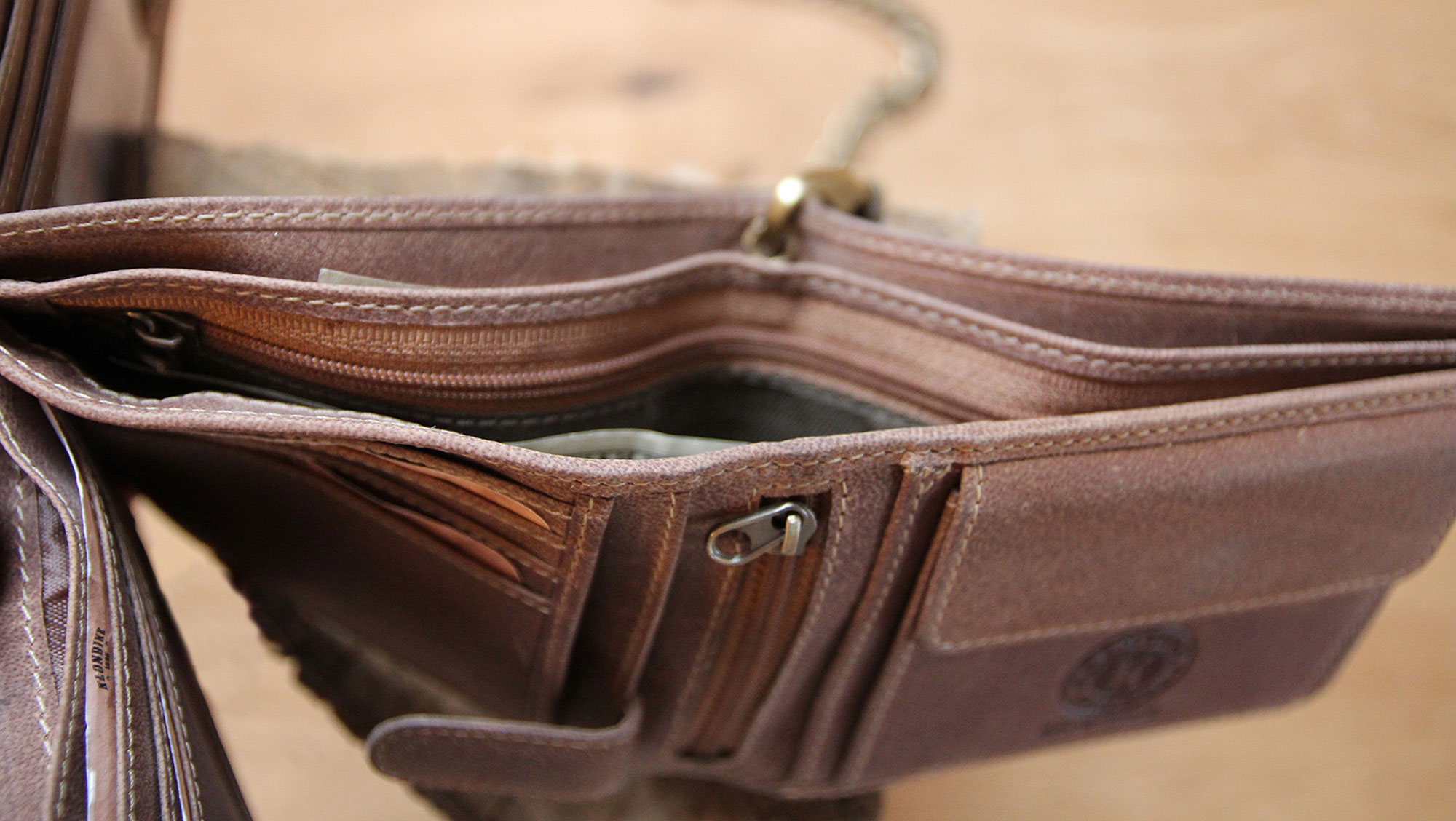 Бумажник с металлической цепочкой «Harry Truck» KLONDIKE 1896 KD1016-02