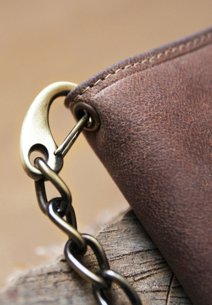 Бумажник с металлической цепочкой «Harry Bike» KLONDIKE 1896 KD1017-02