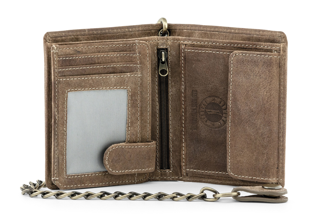 Бумажник с металлической цепочкой «Wayne Eagle» KLONDIKE 1896 KD1018-02