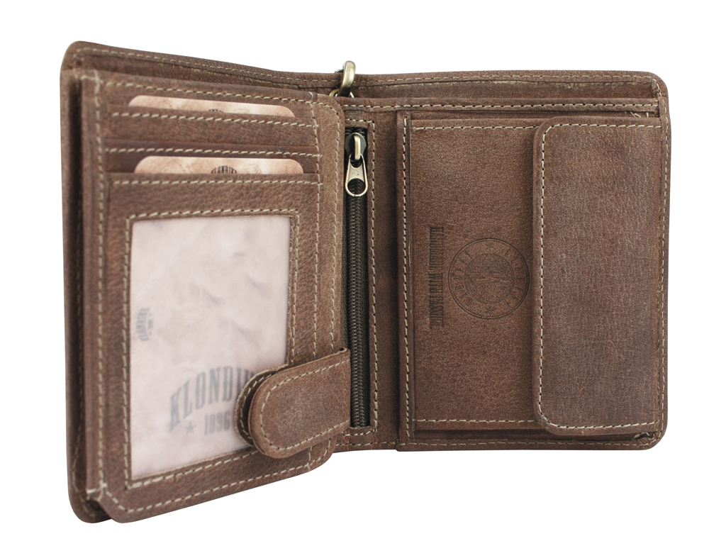 Бумажник с металлической цепочкой «Wayne Deer» KLONDIKE 1896 KD1020-02