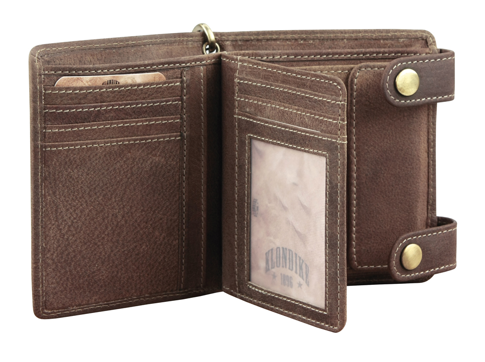 Бумажник с металлической цепочкой «Tim Bear» KLONDIKE 1896 KD1024-02