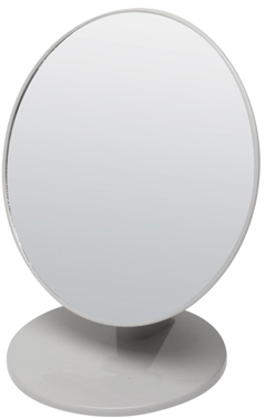 Зеркало одностороннее настольное на пластиковой подставке DEWAL BEAUTY MR26