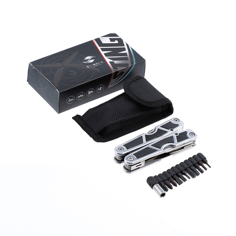 Мультитул STINGER MT-3011BK
