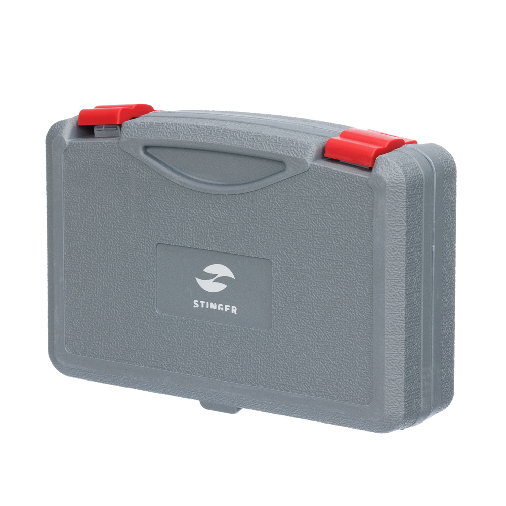 Набор инструментов (13 шт) в пластиковом кейсе STINGER NST128014