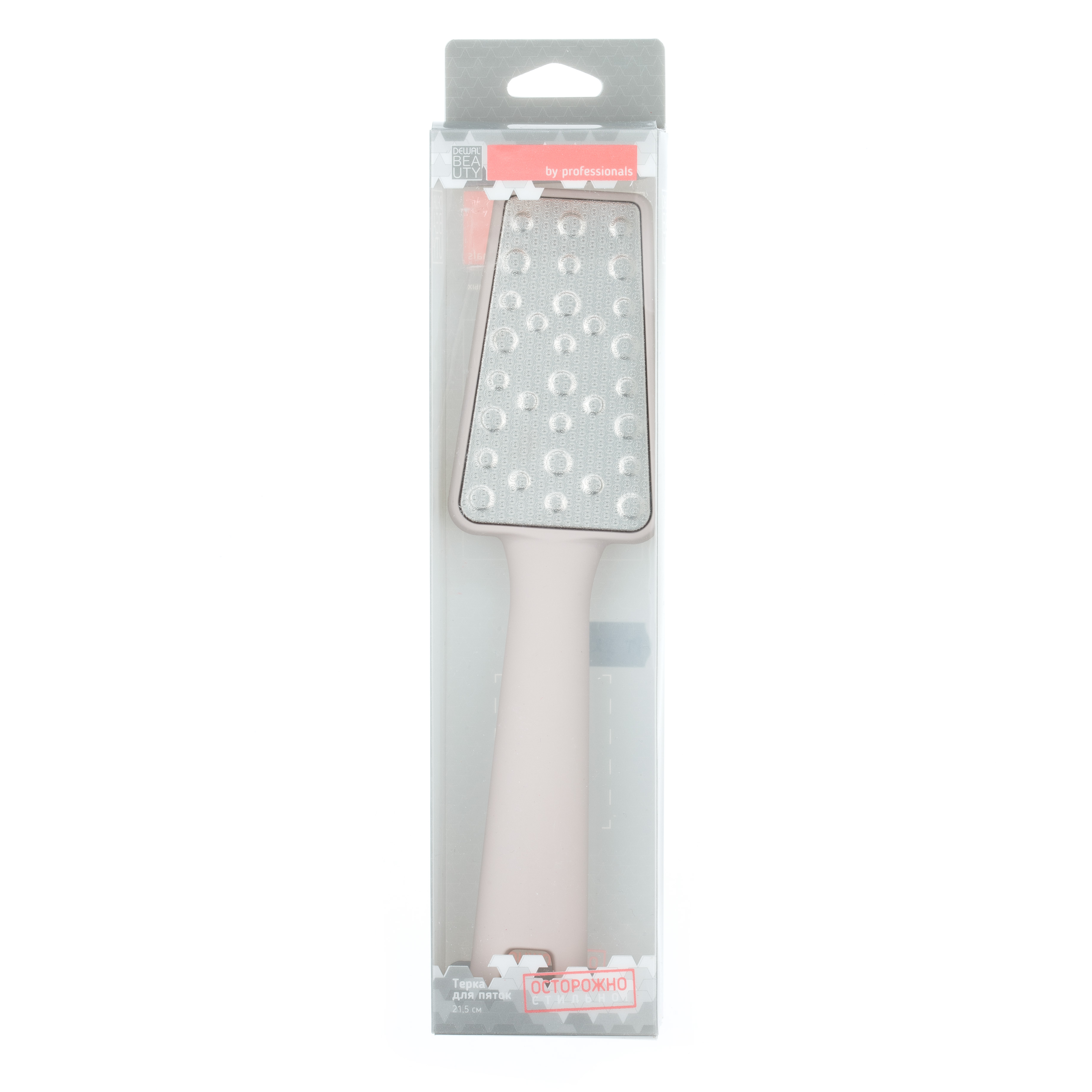Терка для пяток, 21,5 см DEWAL BEAUTY PT-22