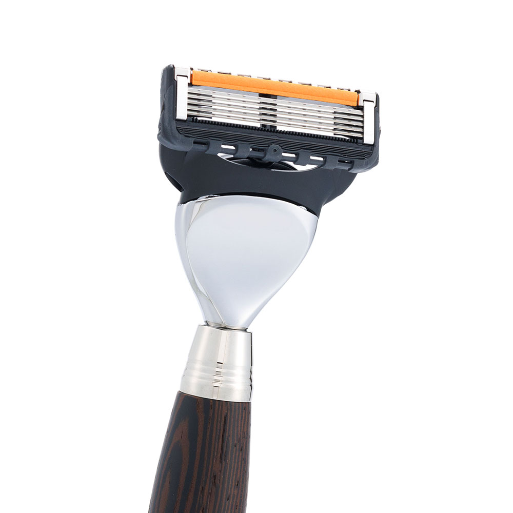 Бритвенный набор: станок, помазок, чаша, подставка IL CEPPO SET-S11562FT