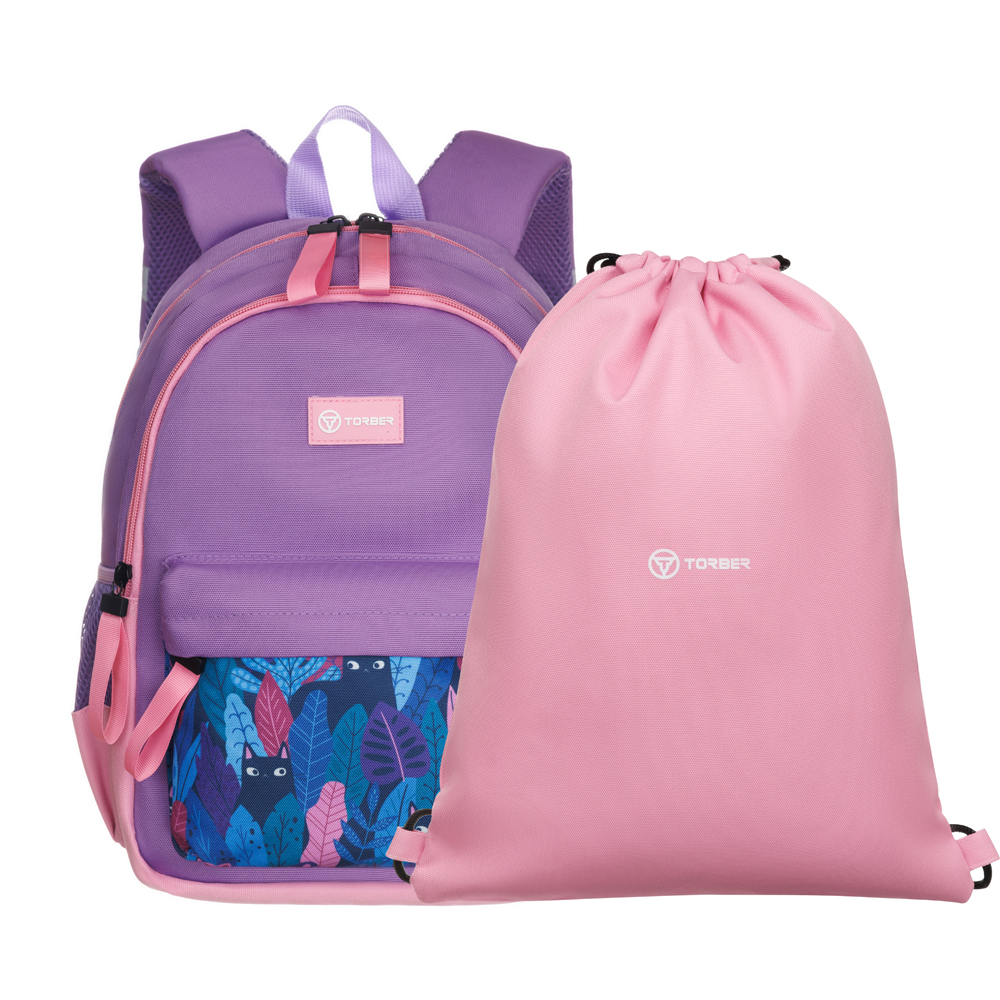 Мини-рюкзак CLASS X Mini + Мешок для сменной обуви в подарок! TORBER T1801-23-Lil