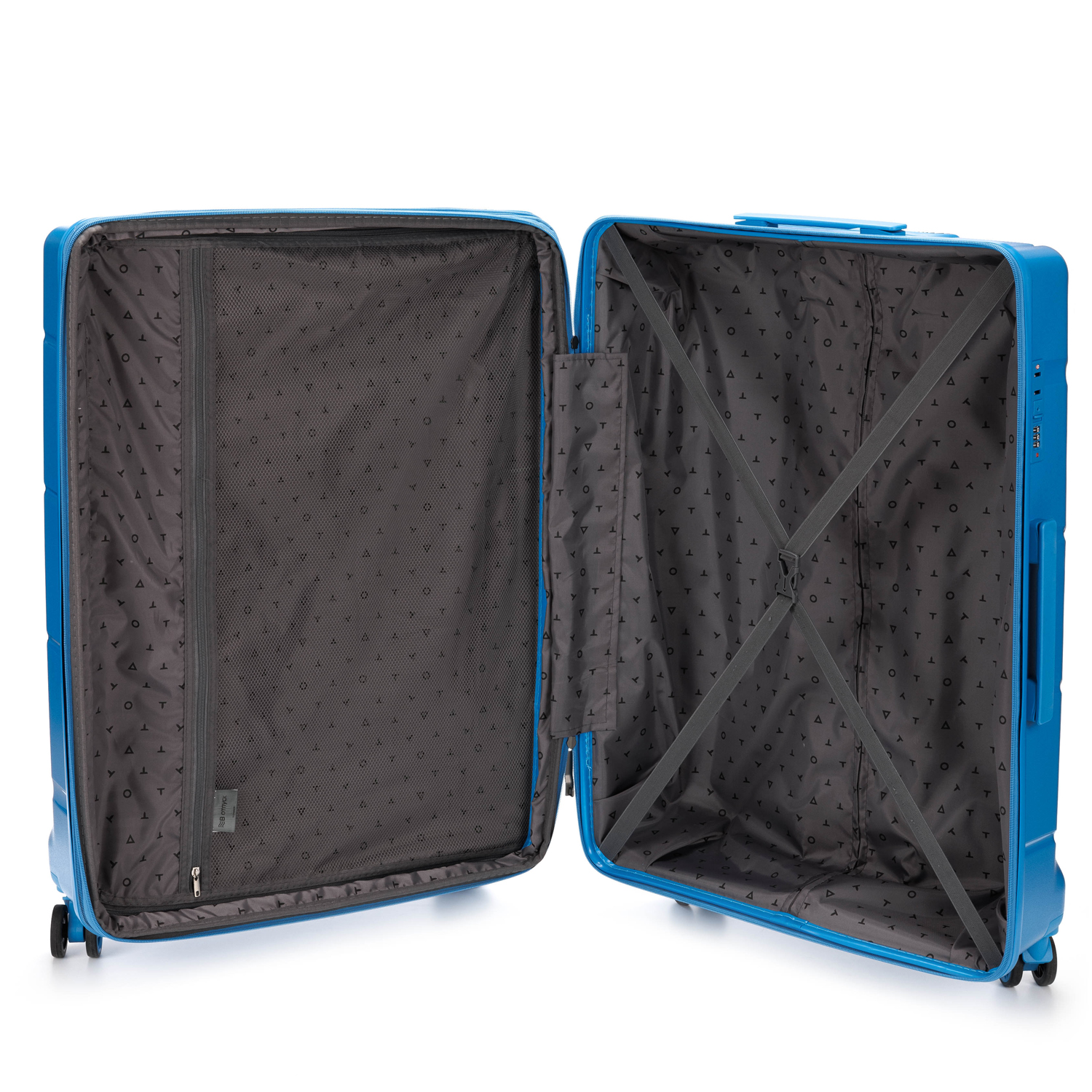 Чемодан большой В Отпуск TORBER T1908L-Blue