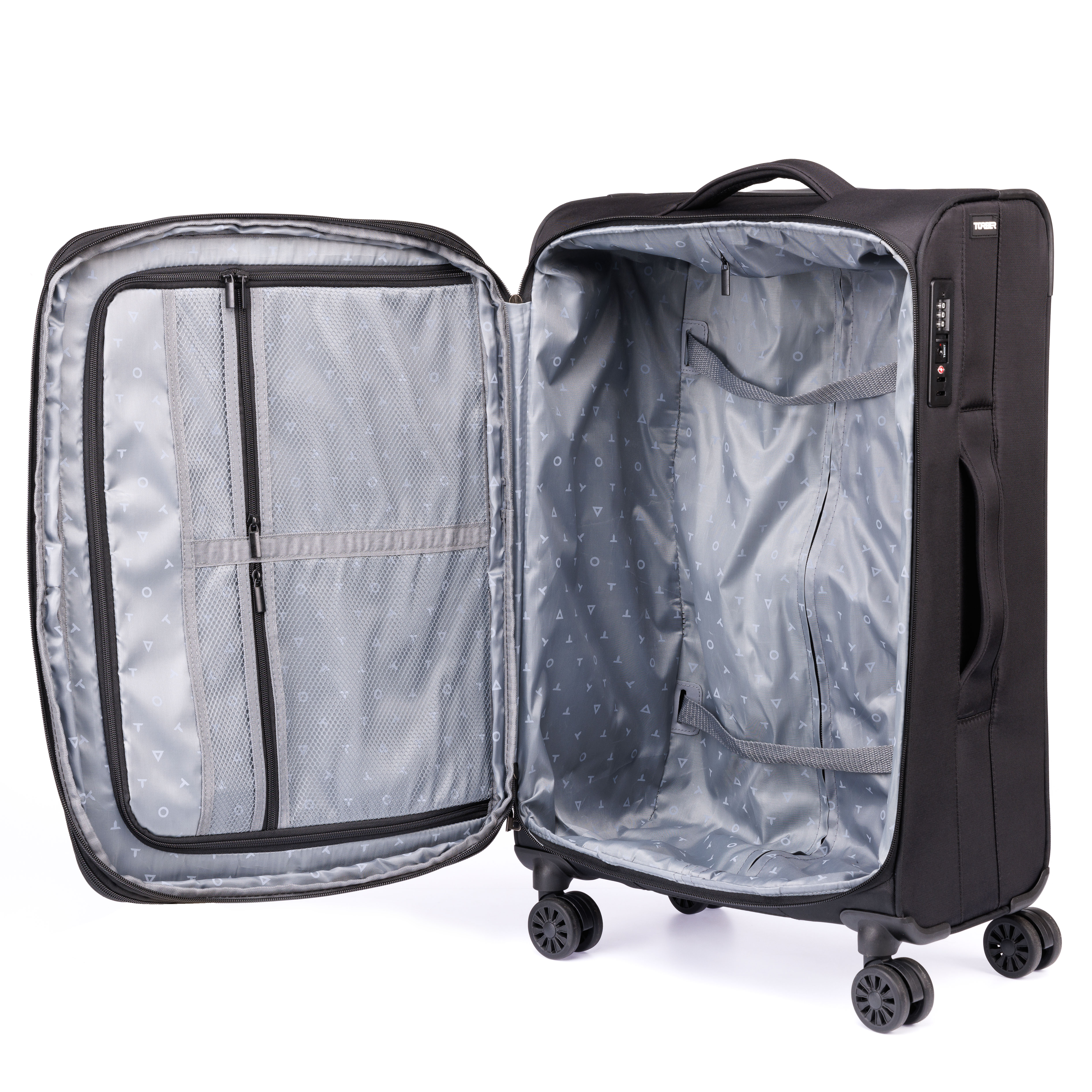 Чемодан средний Seyd TORBER T2021M-Black