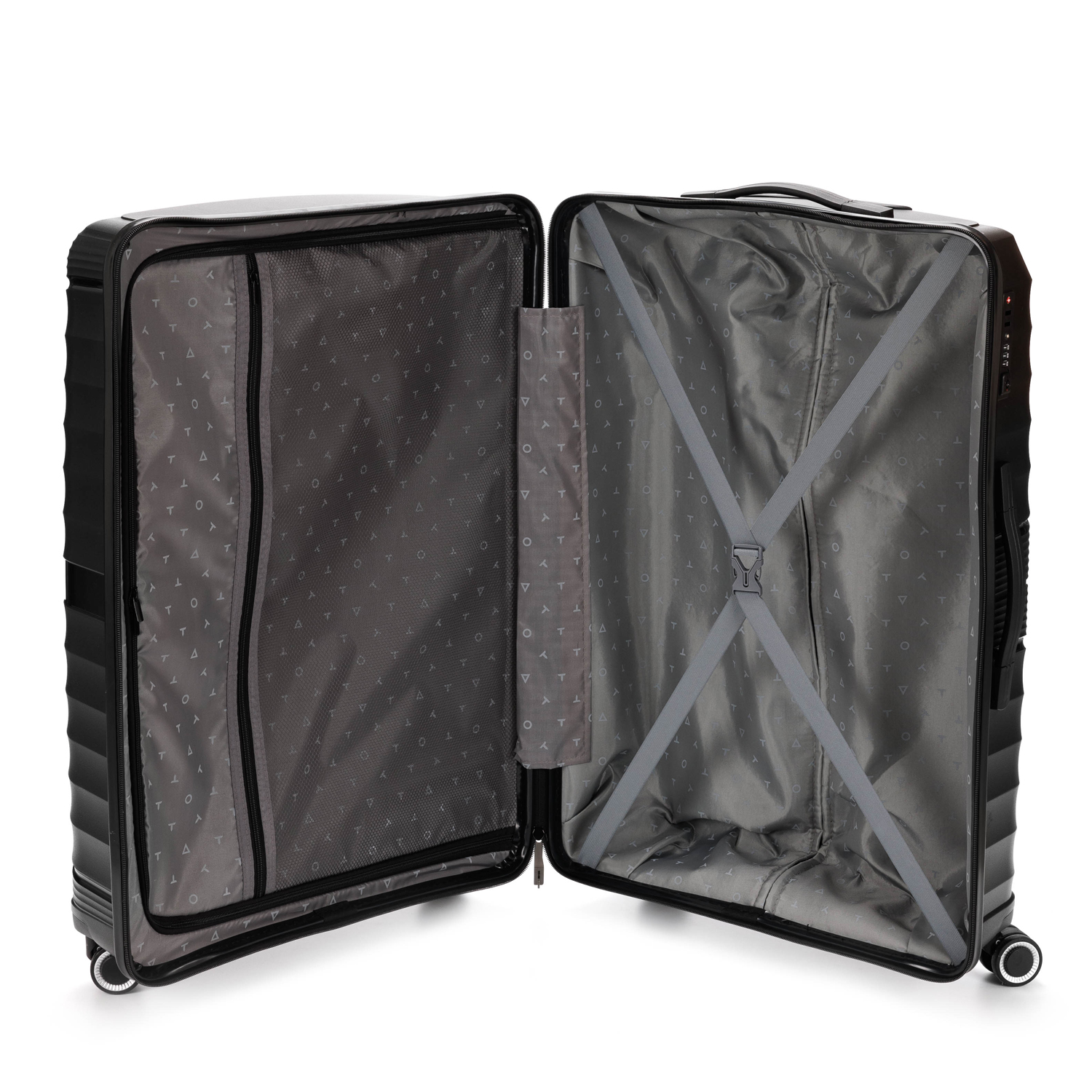 Чемодан большой NEVO TORBER T2207L-Black