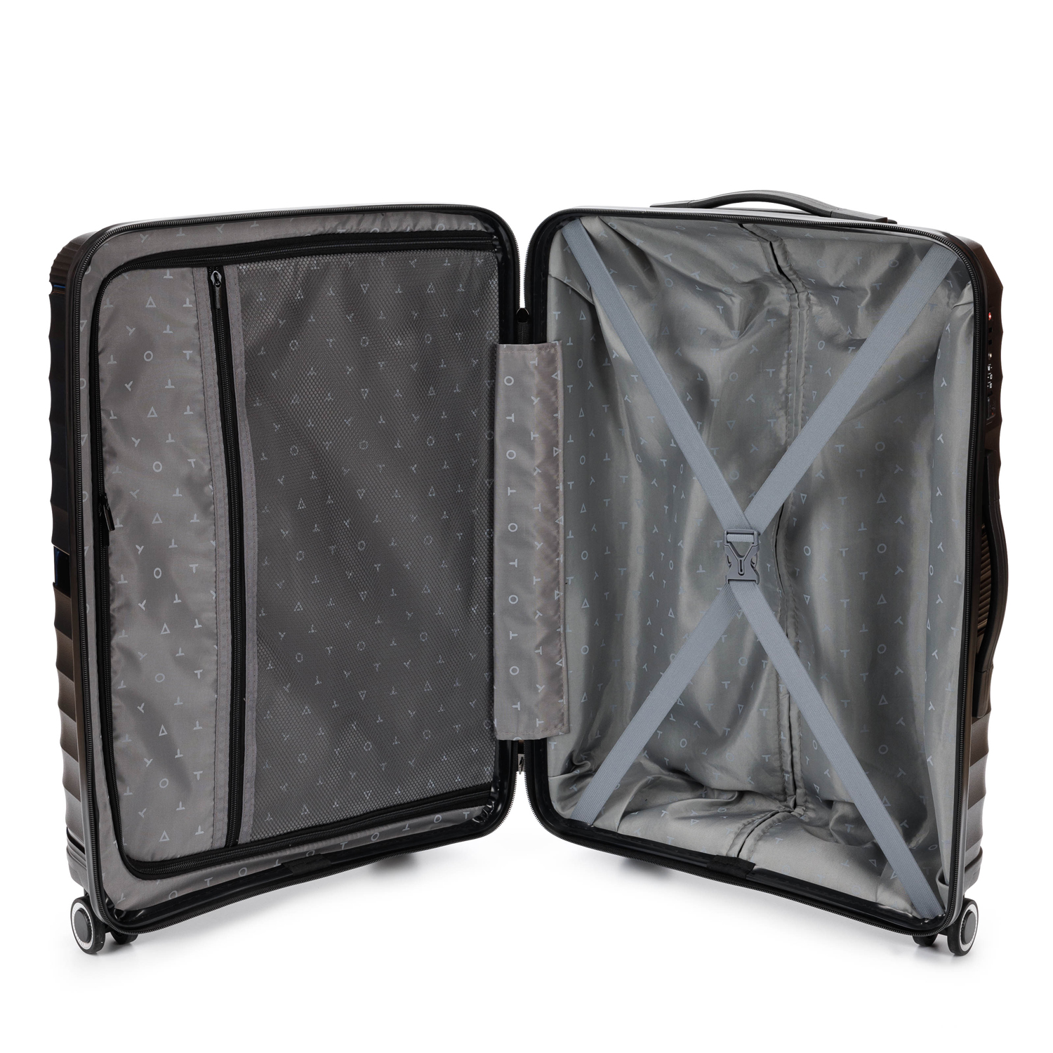 Чемодан средний NEVO TORBER T2207M-Black