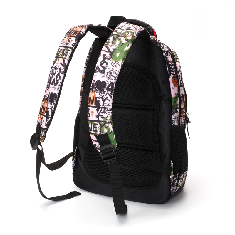 Школьный рюкзак CLASS X TORBER T2743-WHI-BLK