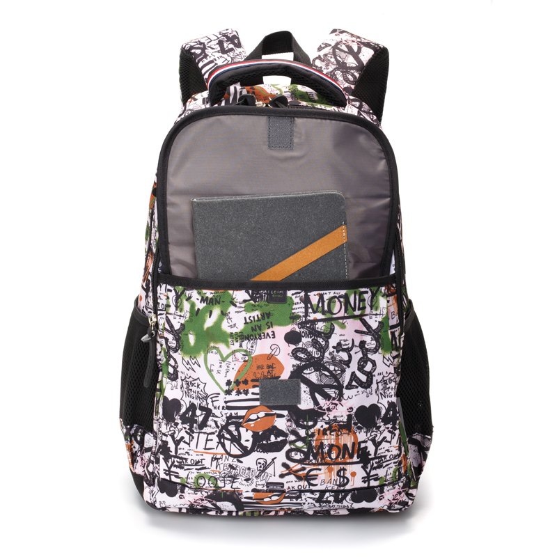 Школьный рюкзак CLASS X TORBER T2743-WHI-BLK