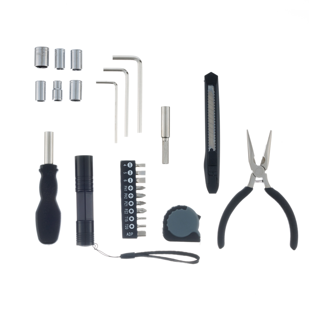 Набор инструментов (25 шт) в нейлоновом кейсе STINGER W0109