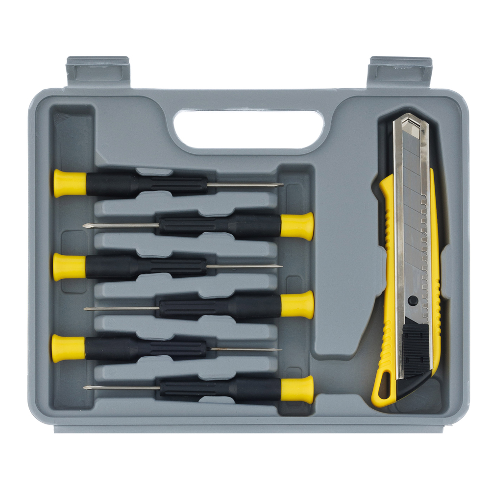 Набор инструментов (25 шт) в пластиковом кейсе STINGER W0405