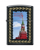 Зажигалка Московский кремль ZIPPO 218 MOSCOW KREMLIN FRAMED