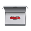 Нож-брелок Classic SD Precious Alox Iconic Red VICTORINOX 0.6221.401G