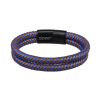 Браслет Braided Leather Bracelet (20 см) ZIPPO 2007162