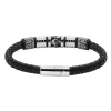 Браслет Five Charms Leather Bracelet с 5 шармами (20 см) ZIPPO 2007170