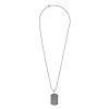 Подвеска Black Crystal Pendant Necklace с цепочкой 60 см (35 мм) ZIPPO 2007178