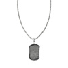 Подвеска Black Crystal Pendant Necklace с цепочкой 60 см (35 мм) ZIPPO 2007178