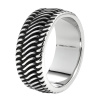 Кольцо Tyre Shape Ring с орнаментом в форме шины (19,7 мм) ZIPPO 2007180