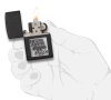 Зажигалка Black Crackle ZIPPO 363