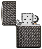 Зажигалка Armor™ Black Ice® Hexagon Design ZIPPO 49021