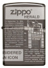 Зажигалка Black Ice® Newsprint Design ZIPPO 49049