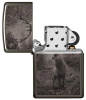 Зажигалка Black Ice® Deer Design ZIPPO 49059