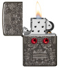 Зажигалка High Polish Black Ice® ZIPPO 49300