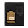 Подарочный набор: зажигалка Black Crackle® и Коричневый нейлоновый чехол ZIPPO 49401