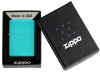 Зажигалка Classic Flat Turquoise ZIPPO 49454