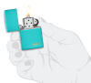 Зажигалка Classic Flat Turquoise ZIPPO 49454ZL