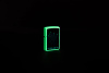 Зажигалка ZIPPO Mountain Design с покрытием Glow In The Dark Green, латунь/сталь, белая, 38x13x57 мм
