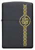 Зажигалка ZIPPO Celtic Design с покрытием Black Matte, латунь/сталь, чёрная, матовая, 38x13x57 мм