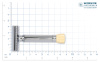 Cтанок Т- образный для бритья с регулировкой угла наклона лезвия MERKUR 500001