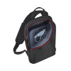 Рюкзак WENGER с одним плечевым ремнём, чёрный, полиэстер, 7x36x23 см
